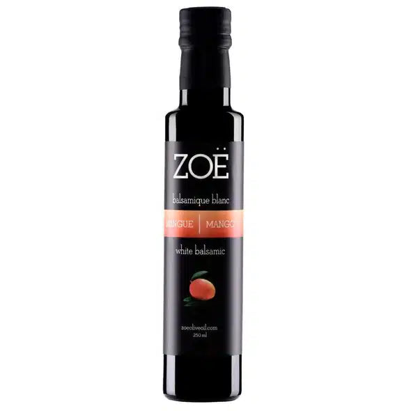 Vinaigre balsamique blanc infusé à la mangue ZOE