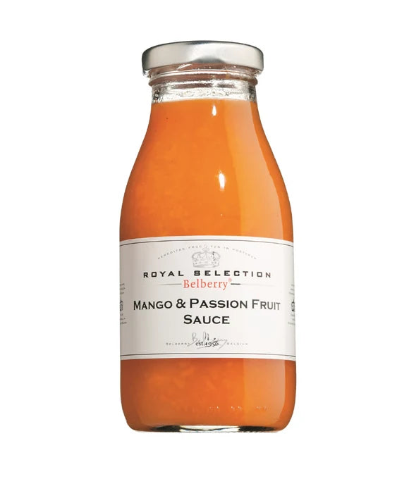 MANGO &amp; PASSION FRUIT SAUCE 250ML
