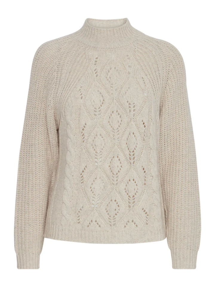 BYMAREN JUMPER "BIRCH MELANGE"