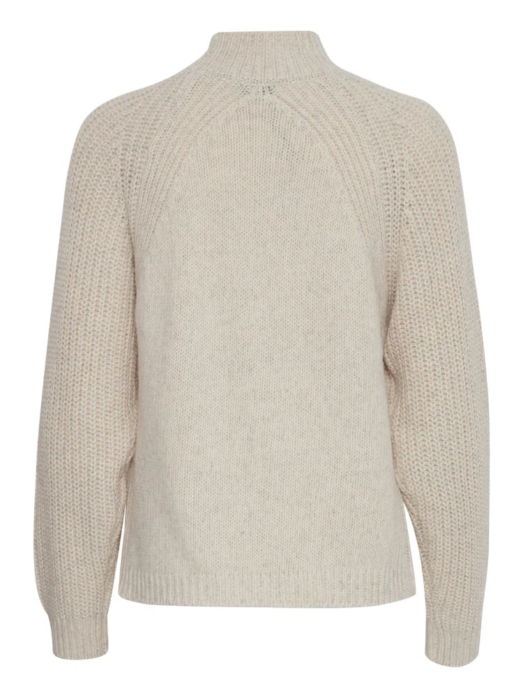 BYMAREN JUMPER "BIRCH MELANGE"