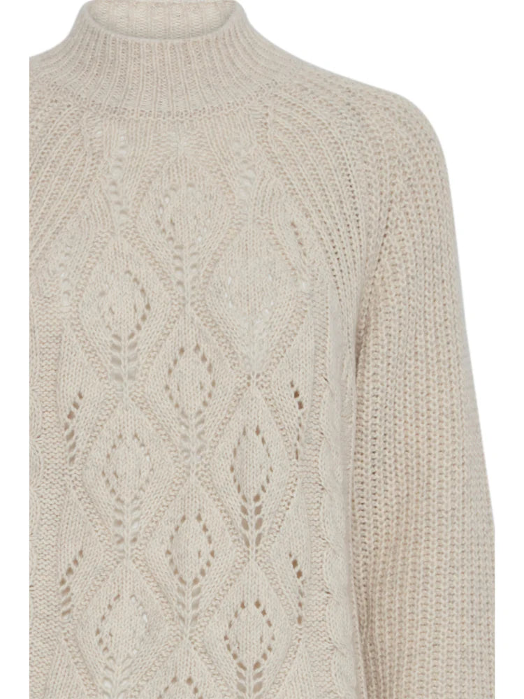 BYMAREN JUMPER "BIRCH MELANGE"