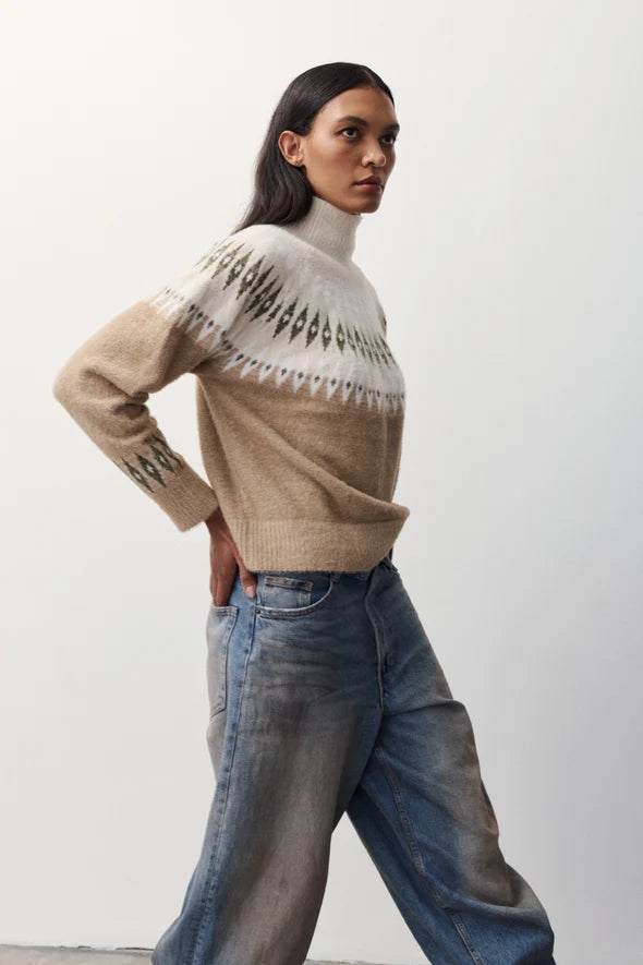 MARGOT SWEATER "CREAM MIX"