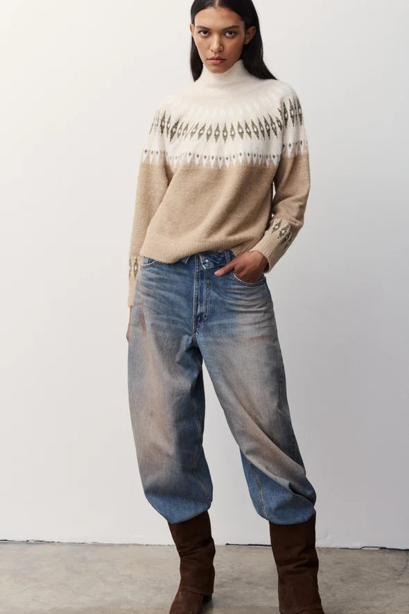 MARGOT SWEATER "CREAM MIX"