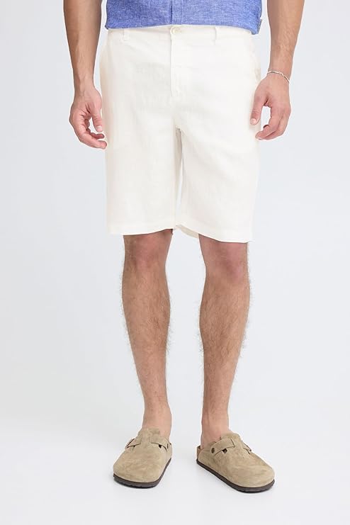 CFPANDRUP LINEN SHORTS "MARSHMALLOW"