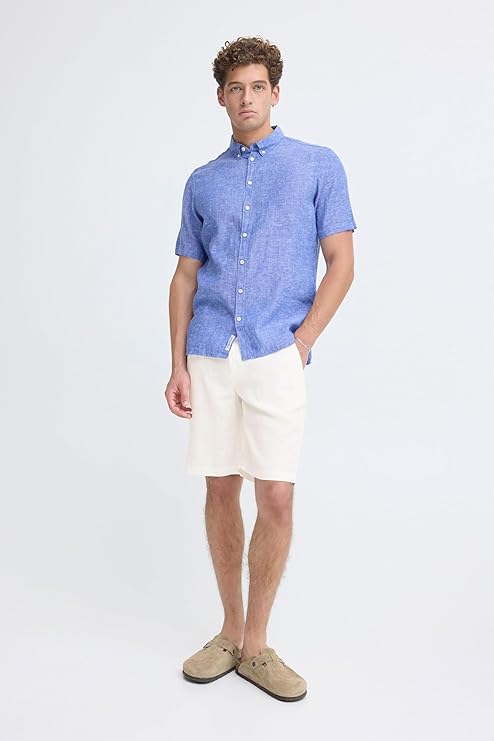 CFPANDRUP LINEN SHORTS "MARSHMALLOW"