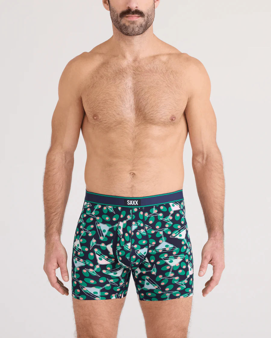 DAYTRIPPER COMFORT STRETCH BOXER BRIEF 6" "MARTINI-MARITIME"
