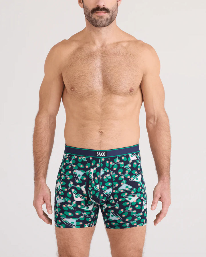 DAYTRIPPER COMFORT STRETCH BOXER BRIEF 6" "MARTINI-MARITIME"