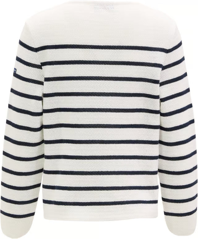 MARTIGUES SWEATER "WHITE/NAVY"
