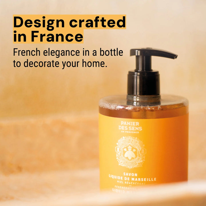 LIQUID MARSEILLE SOAP - REGENERATING HONEY 500ML