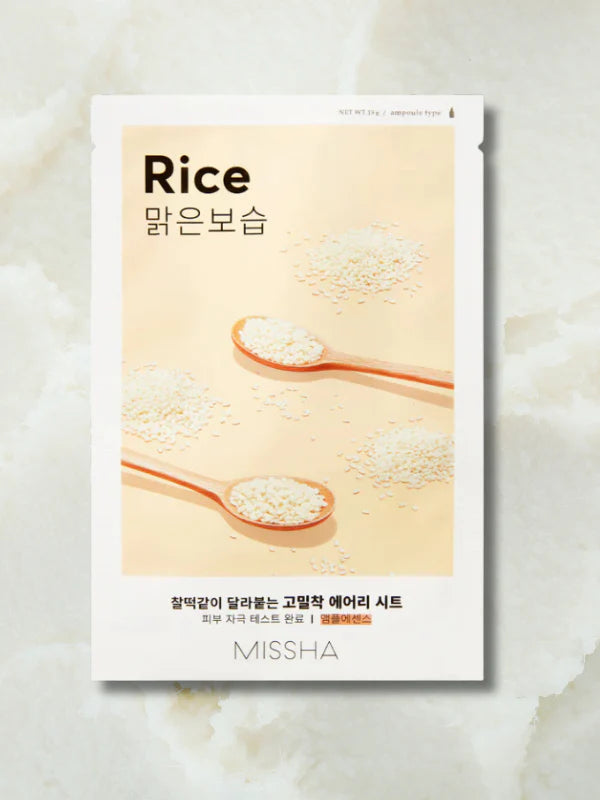 AIRY FIT SHEET MASK - RICE