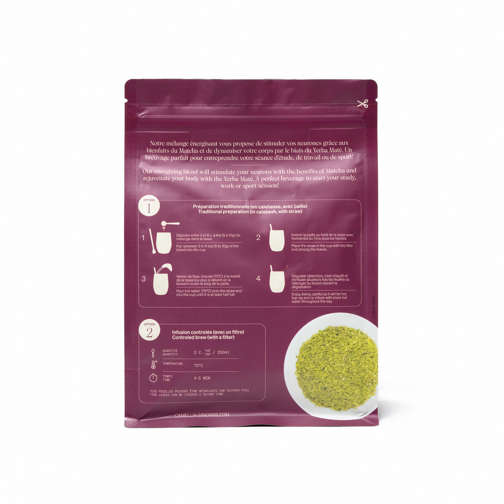 DYNAMO ORGANIC - MATCHA MATE MINT 150G BAG