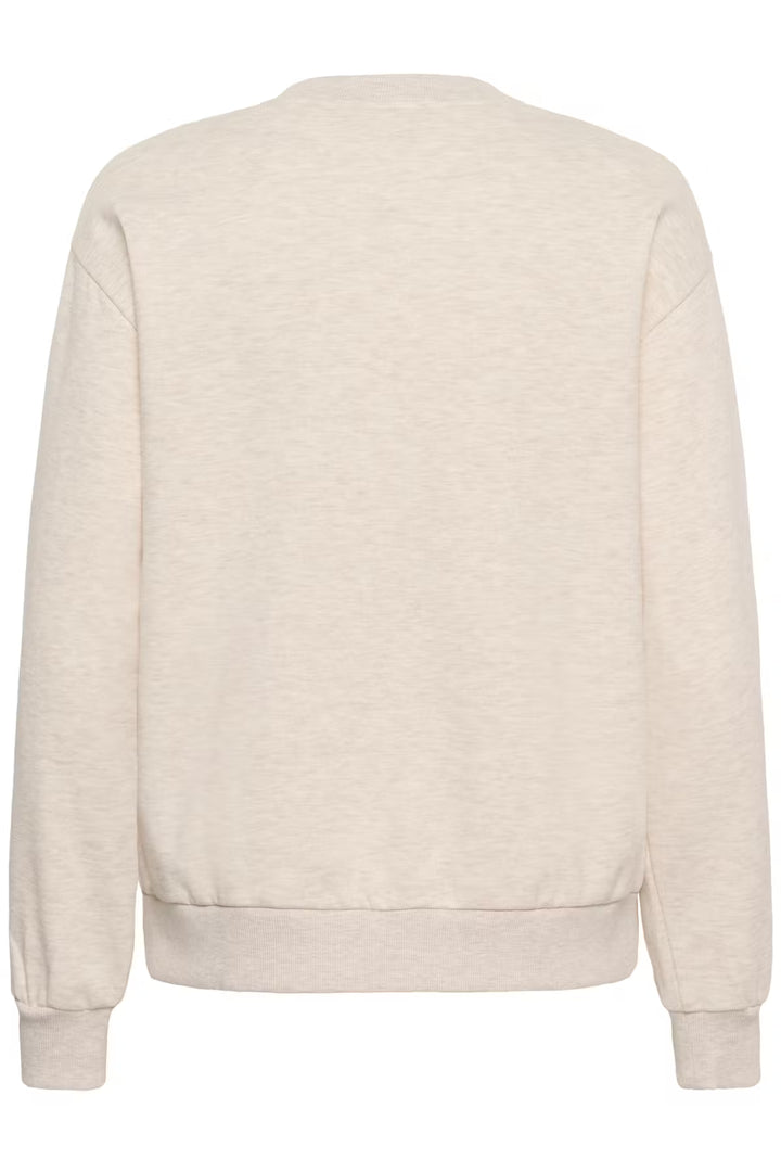 KAMELODY SWEATSHIRT "FEATHER GRAY MELANGE"