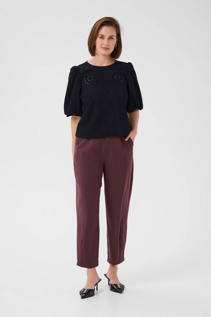 KAMELANI BLOUSE "DEEP BLACK"