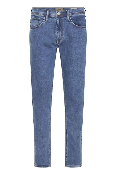 BLEND MEN'S BHTWISTER JEANS "DENIM UNWASH" - MID BLUE