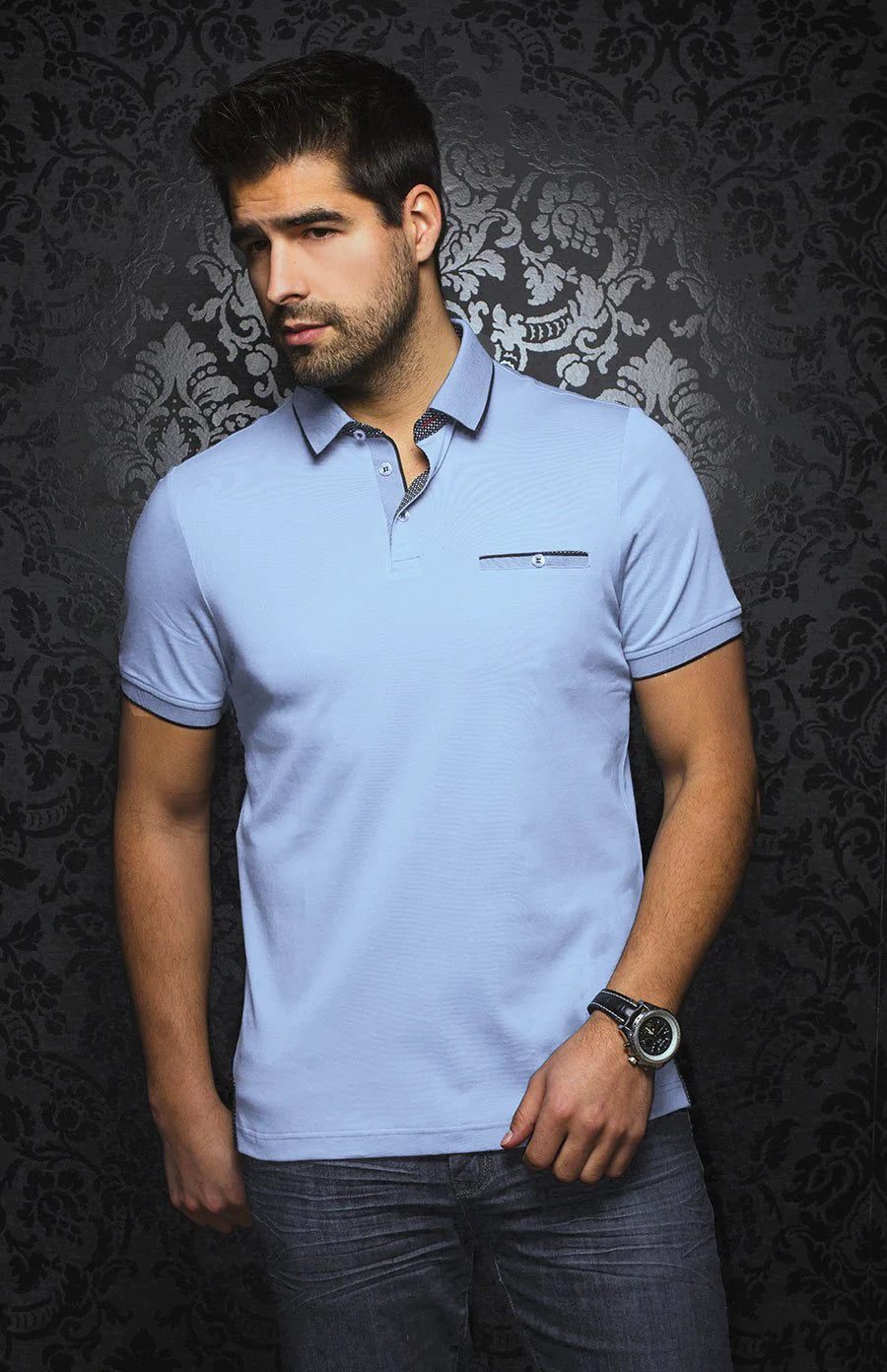 MERCURY POLO SHIRT "LIGHT BLUE"
