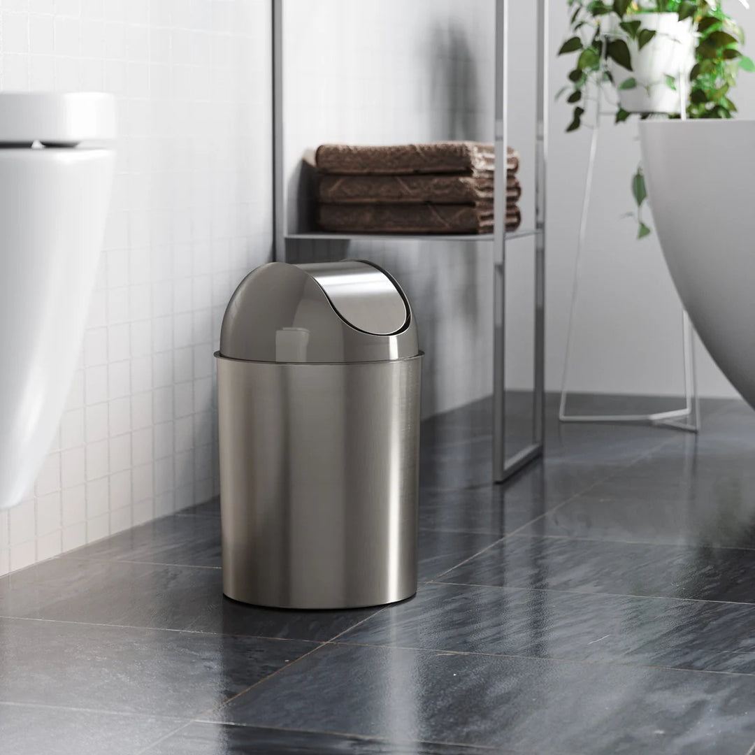 MEZZO TRASH CAN 2.5G - NICKEL/SILVER