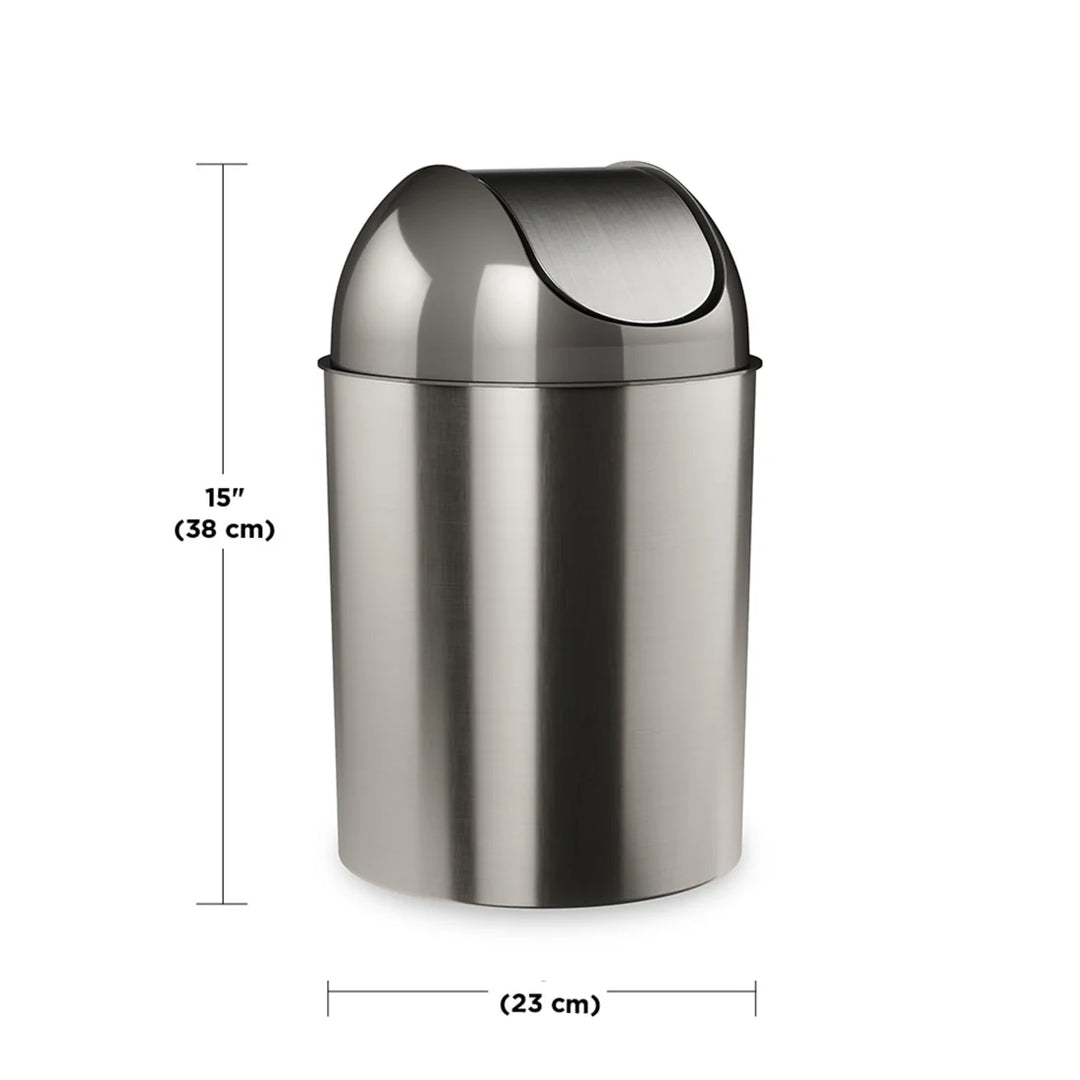MEZZO TRASH CAN 2.5G - NICKEL/SILVER