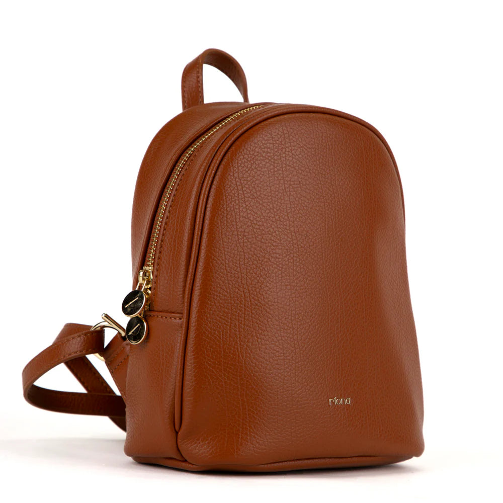 RIONA MIA MINI BACKPACK "COGNAC"