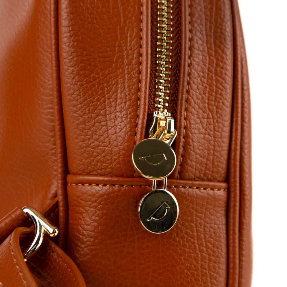 RIONA MIA MINI BACKPACK "COGNAC"