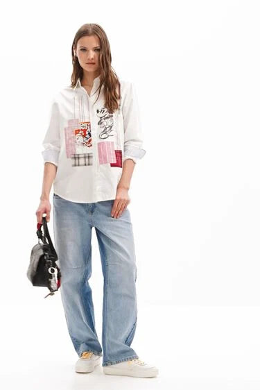 PATCHWORK MICKEY MOUSE SHIRT