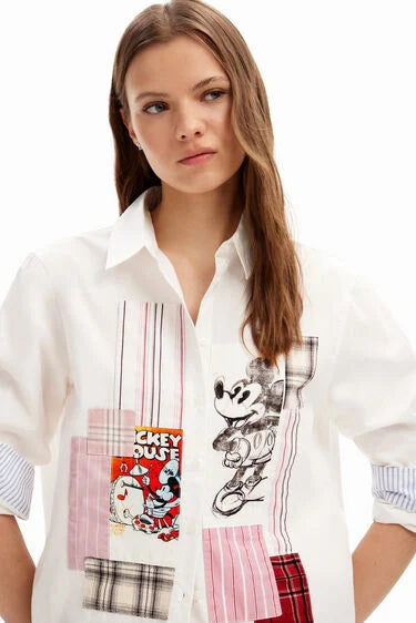 PATCHWORK MICKEY MOUSE SHIRT