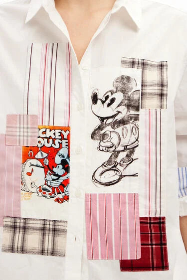 PATCHWORK MICKEY MOUSE SHIRT