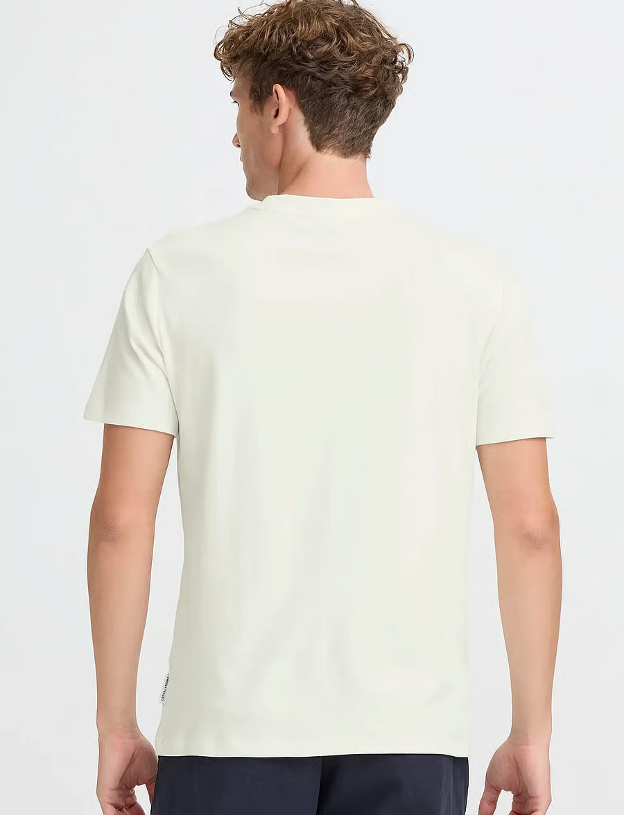CFNILO MID WEIGHT TEE "SNOW WHITE"