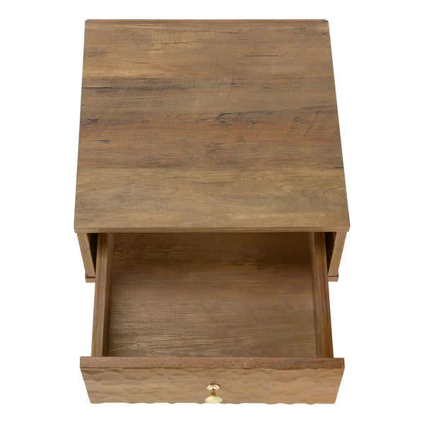 MID-CENTURY MODERN SIDE TABLE 20’’ WALNUT