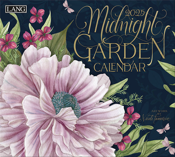 MIDNIGHT GARDEN LANG CALENDAR 2025