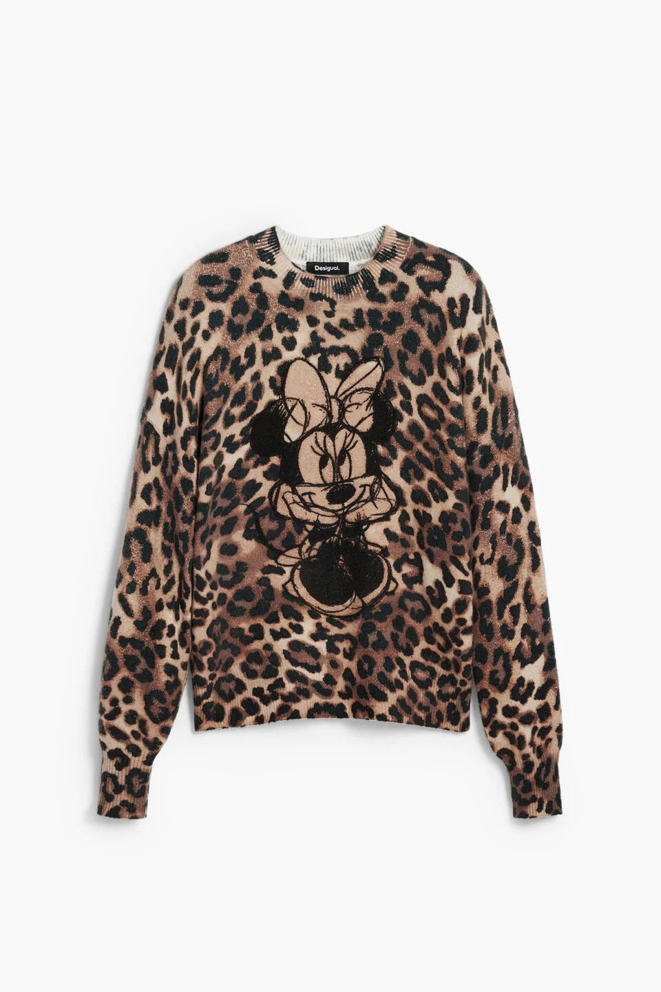 MINNIE ANIMAL PRINT SWEATER
