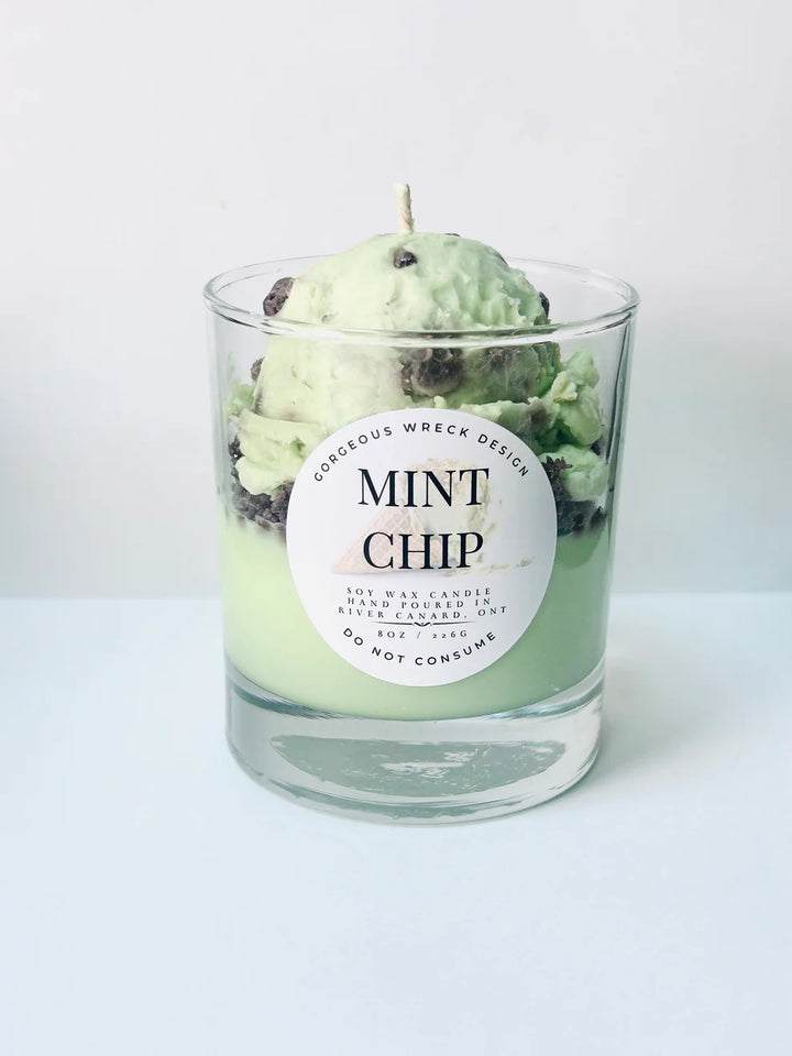 MINT CHOCOLATE CHIP DESSERT CANDLE