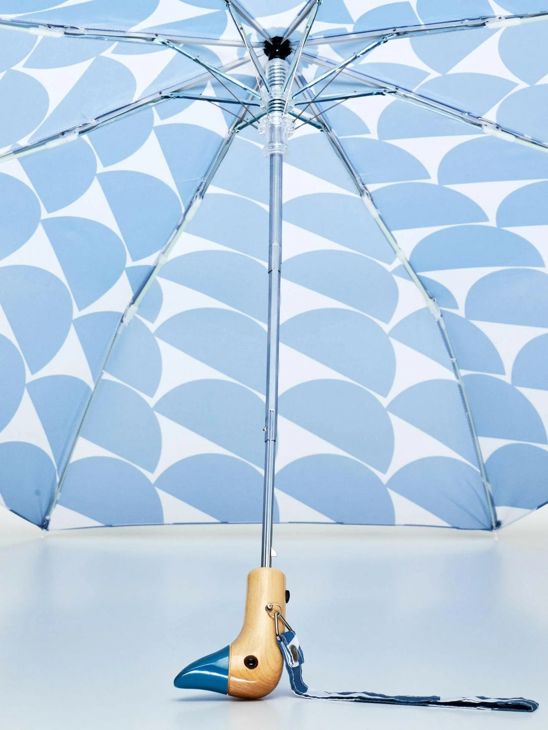 DUCKHEAD DENIM MOON  ECO-FRIENDLY COMPACT UMBRELLA