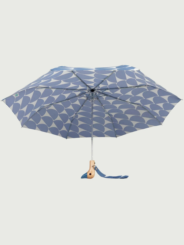 DUCKHEAD DENIM MOON  ECO-FRIENDLY COMPACT UMBRELLA