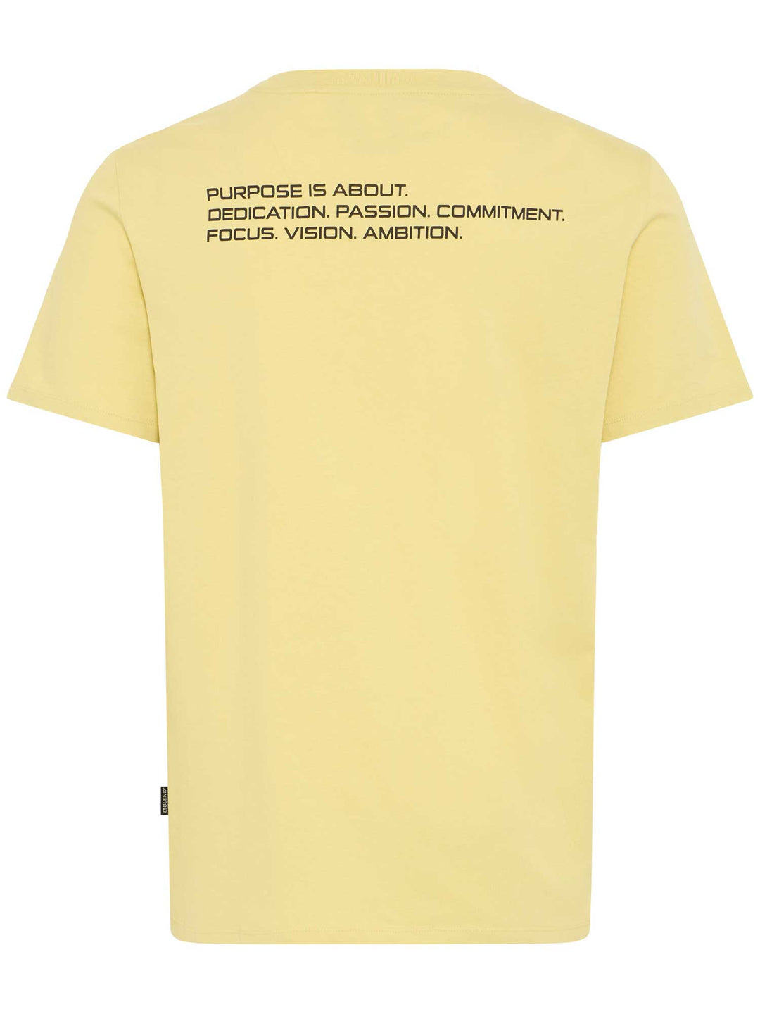 BHKAIN BACKPRINT S/S TEE "DRIED MOSS"