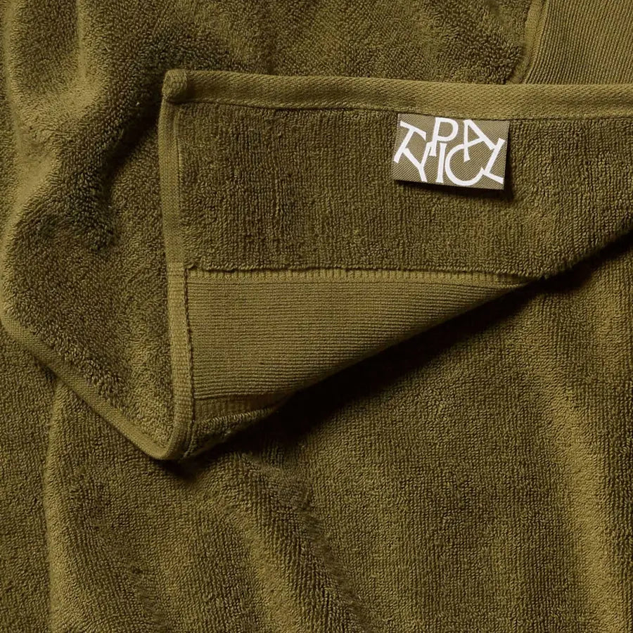 CLASSIC HAND TOWEL - MOSS GREEN (2 PACK)