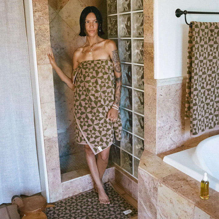 BEX BATH TOWEL - MOUSSE