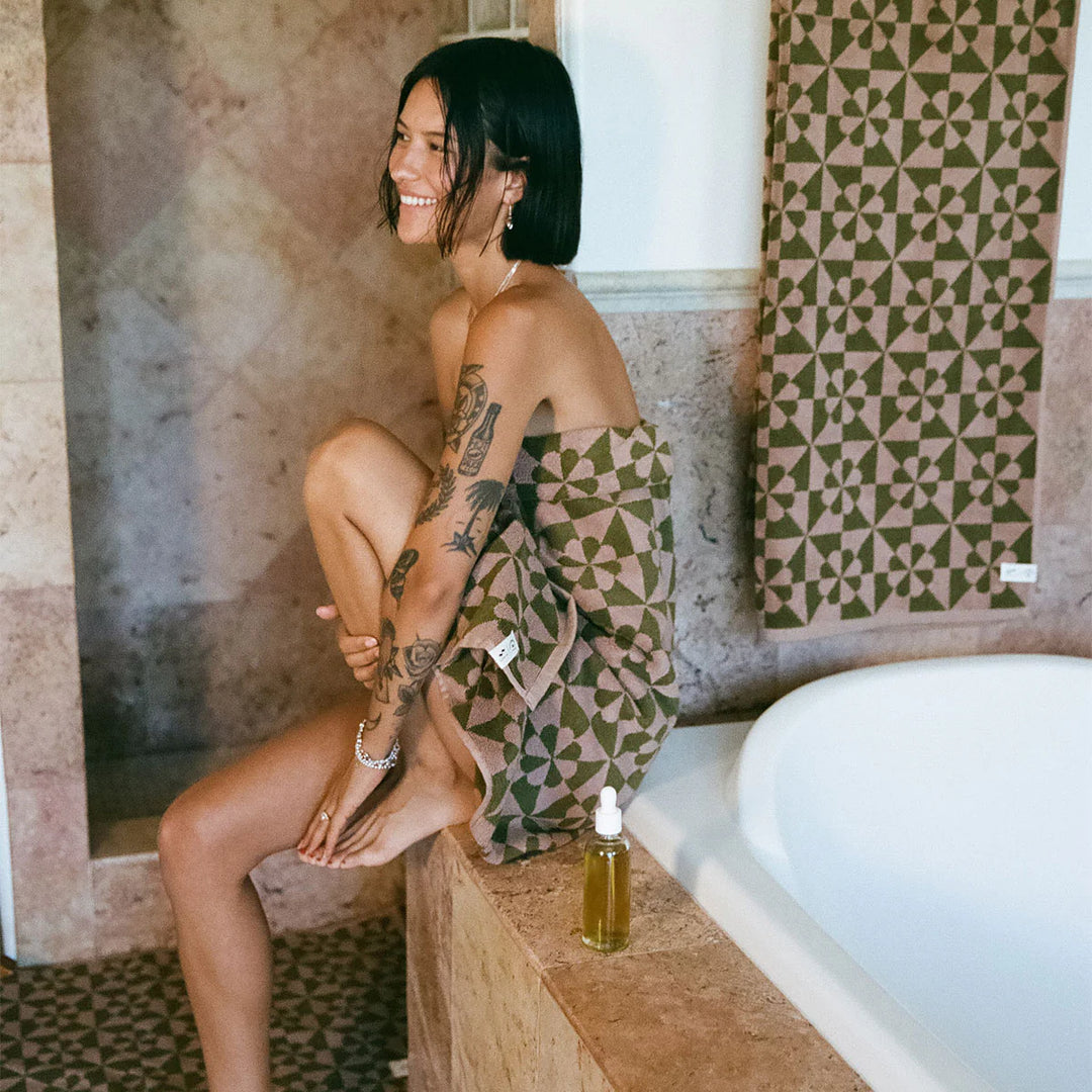 BEX BATH TOWEL - MOUSSE