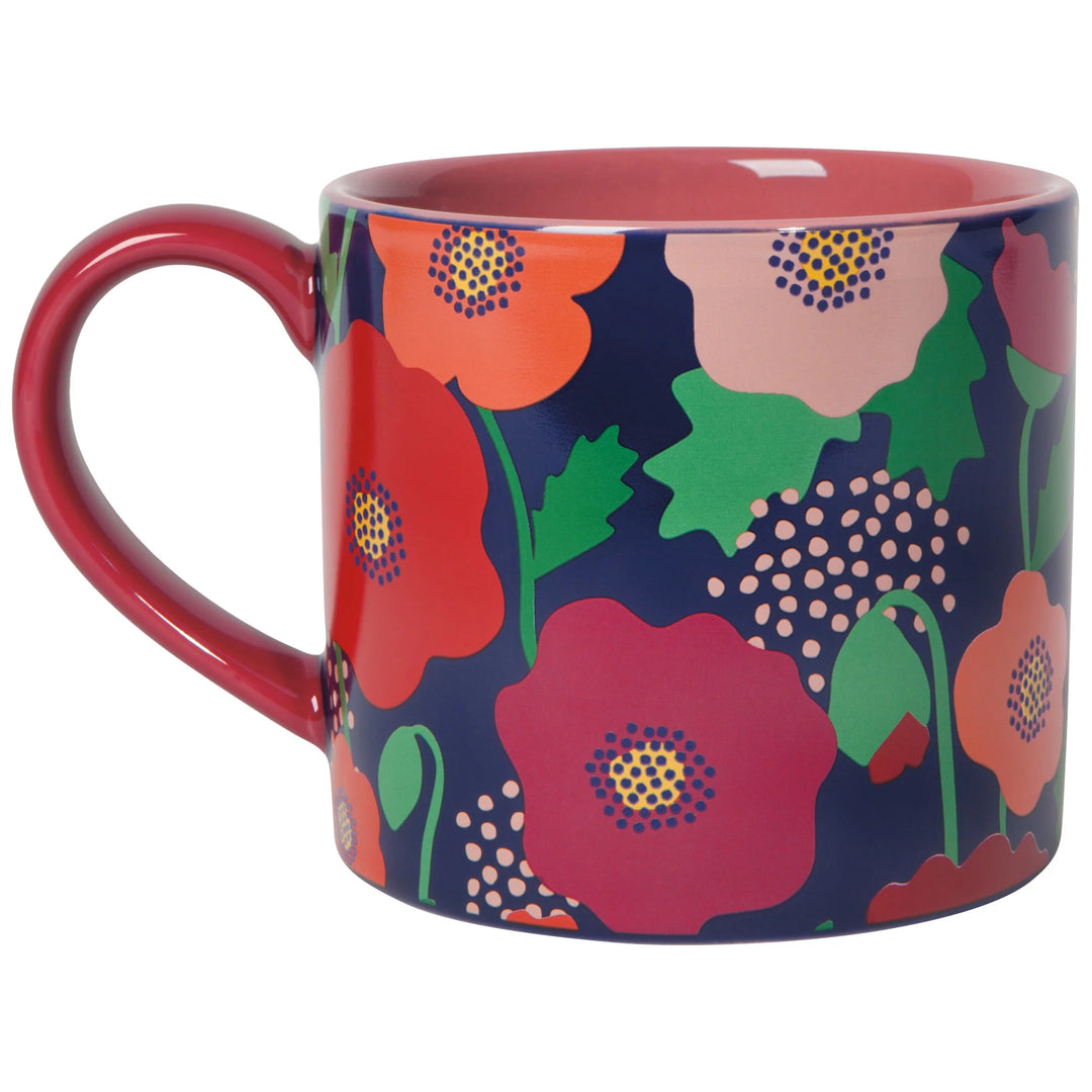 POPPY MUG IN BOX 14OZ