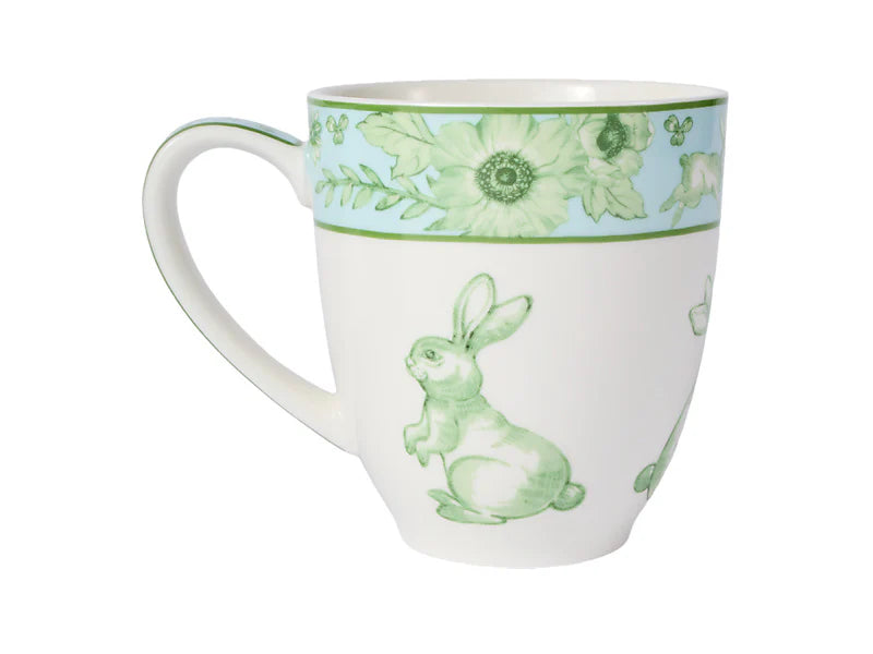 CLOVER &amp; COTTONTAIL HARE &amp; HERITAGE MUG - GIFT BOXED