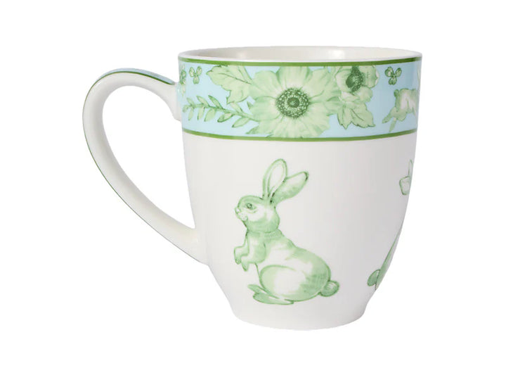 CLOVER &amp; COTTONTAIL HARE &amp; HERITAGE MUG - GIFT BOXED