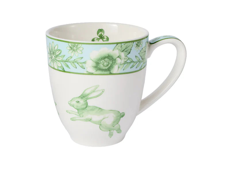 CLOVER &amp; COTTONTAIL HARE &amp; HERITAGE MUG - GIFT BOXED