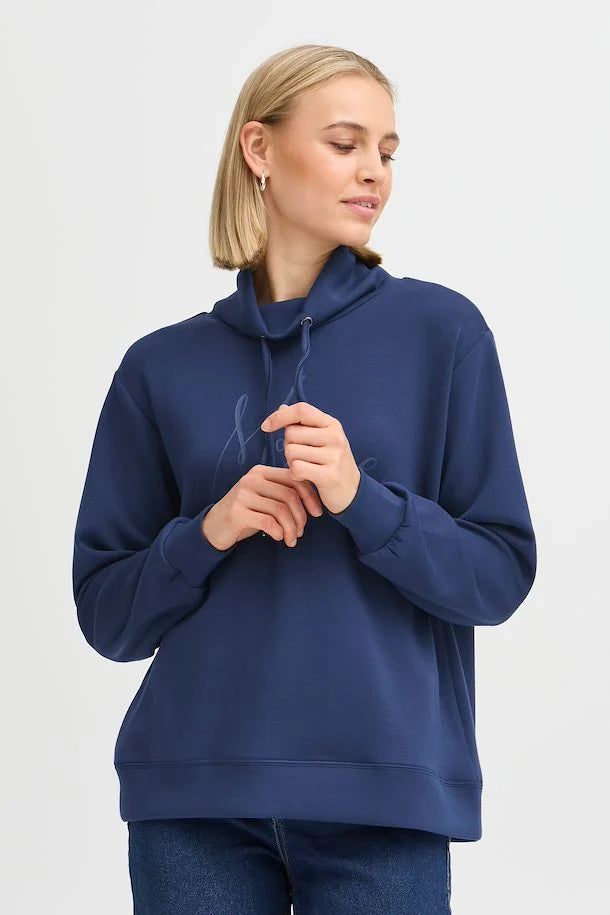 FRAURORA SWEATSHIRT "MIDNIGHT BLUE"