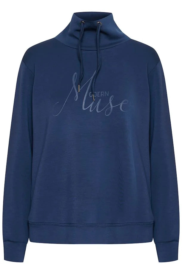 FRAURORA SWEATSHIRT "MIDNIGHT BLUE"