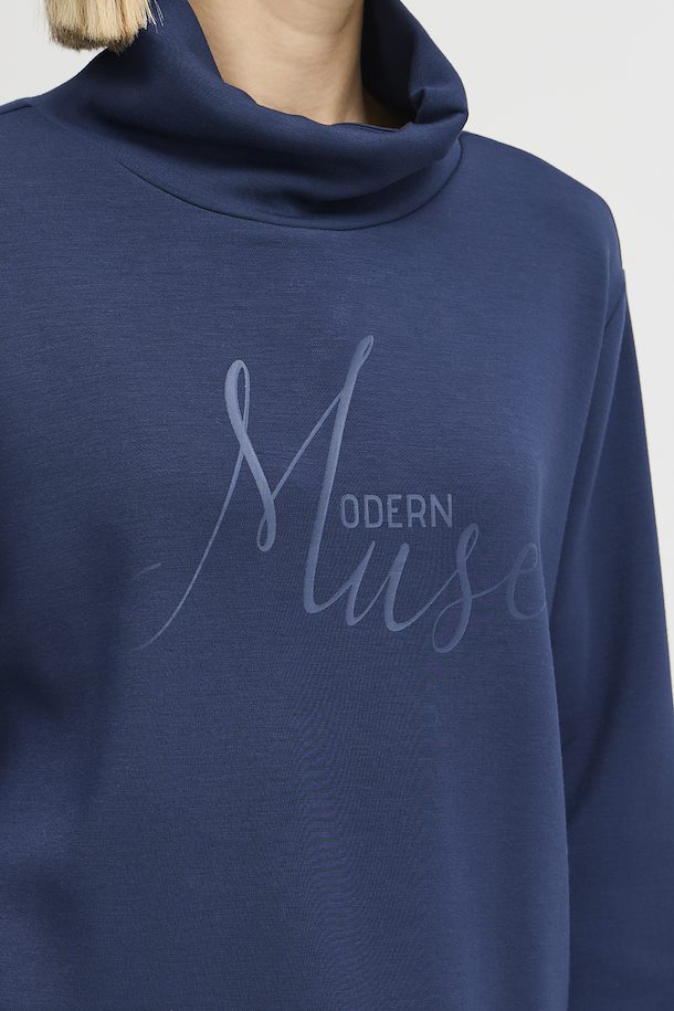 FRAURORA SWEATSHIRT "MIDNIGHT BLUE"