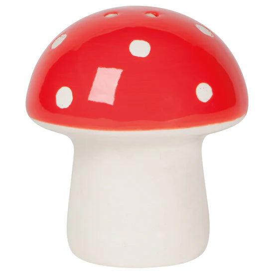 TOADSTOOL SALT AND PEPPER SHAKERS, SET OF 2