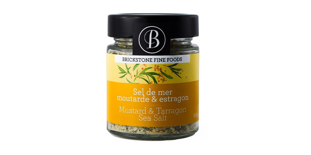 SEASONED SEA SALT WITH MUSTARD AND TARRAGON 130G