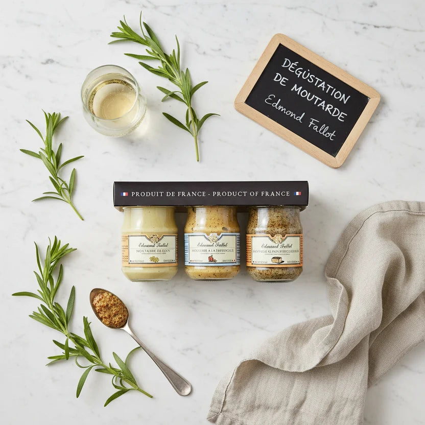 AUTHENTIC DIJON MUSTARD GIFT PACK (3X100)