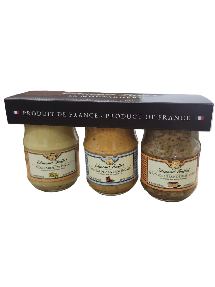 AUTHENTIC DIJON MUSTARD GIFT PACK (3X100)