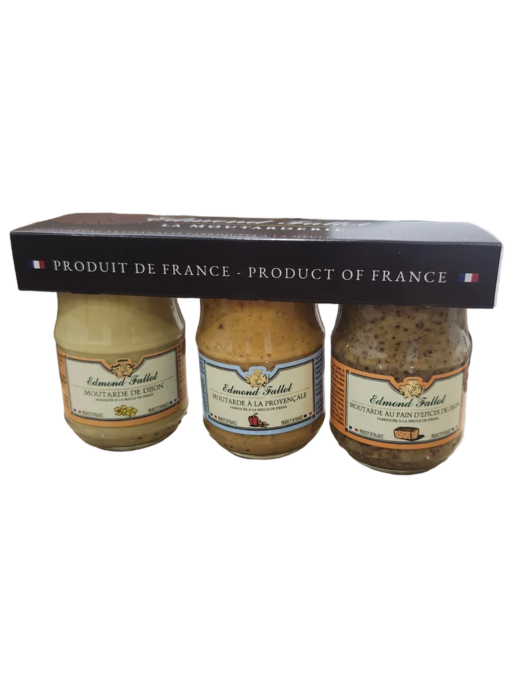 AUTHENTIC DIJON MUSTARD GIFT PACK (3X100)