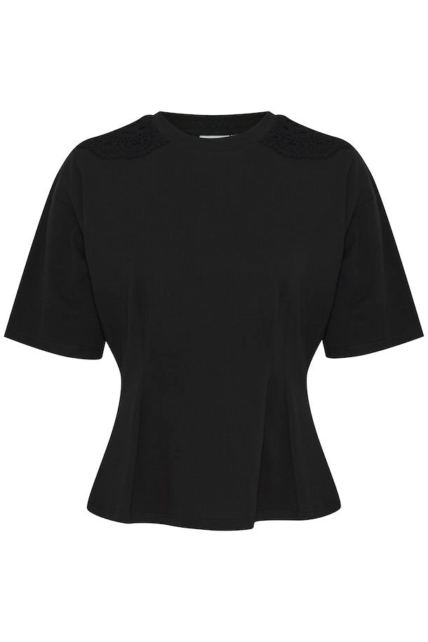 IHNABIA T-SHIRT "BLACK"